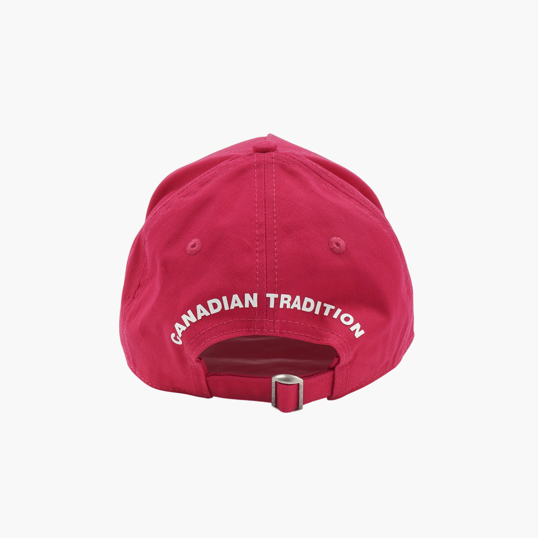 Cappello Dsquared2 fucsia-multi brand con cinturino regolabile