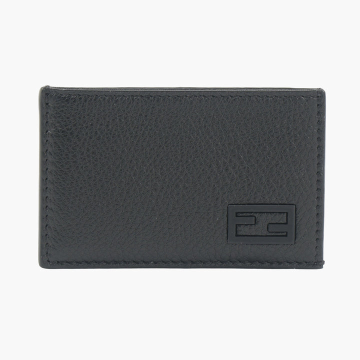 Portafoglio Fendi in pelle nera