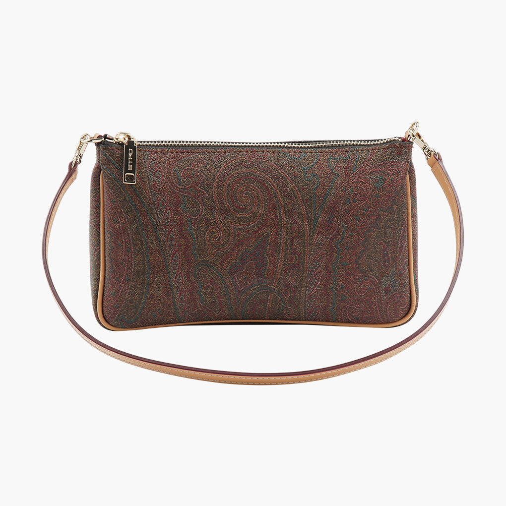 Borsa multicolore Etro - Borsa a mano con motivo Paisley vibrante