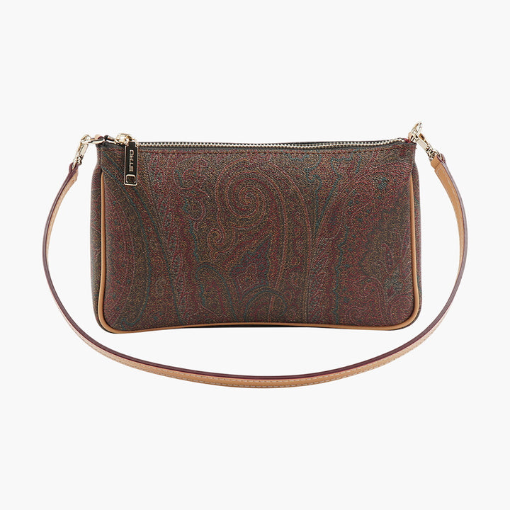 Borsa multicolore Etro - Borsa a mano con motivo Paisley vibrante