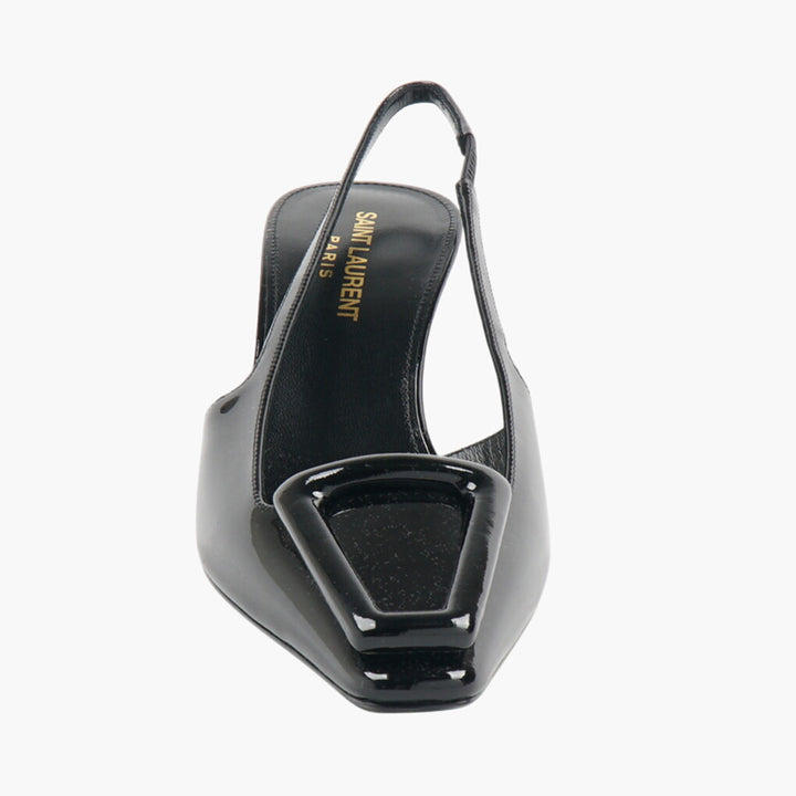 Saint Laurent Women's Slingback Black Heels