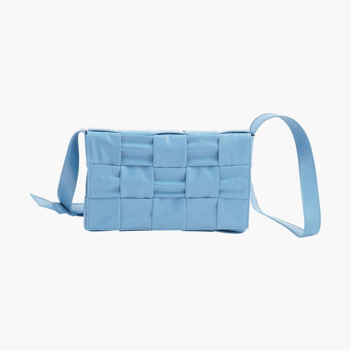 Borsa a mano blu Bottega Veneta - Elegante artigianato italiano