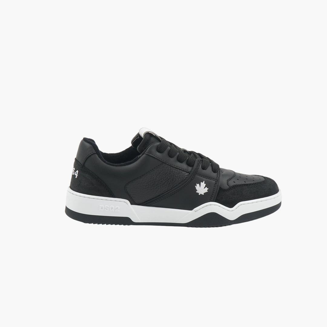 DSQUARED2 Logo Patch Low-Top Sneakers Black