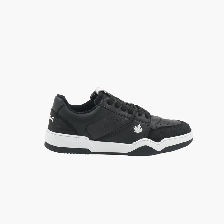 DSQUARED2 Logo Patch Low-Top Sneakers Black