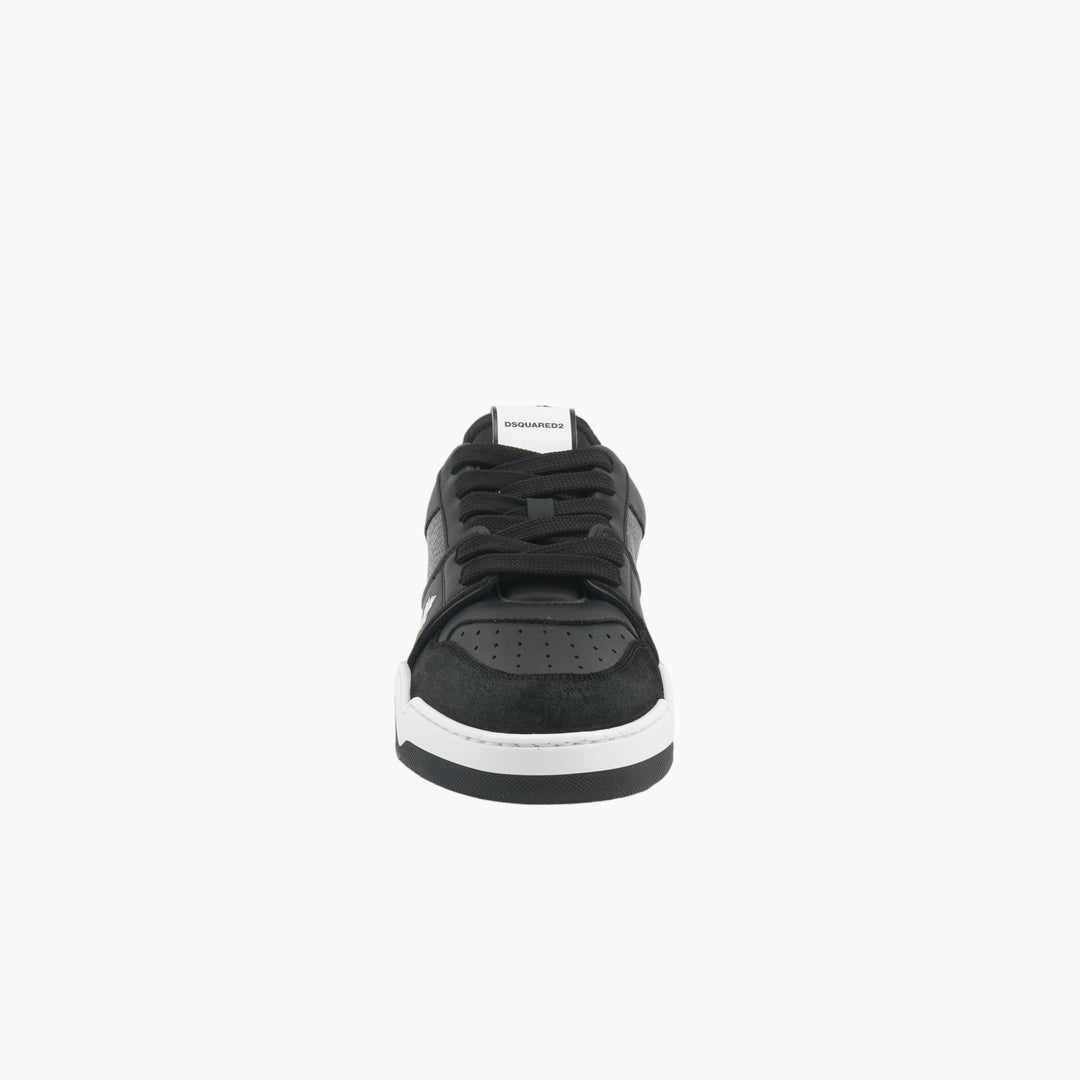 DSQUARED2 Logo Patch Low-Top Sneakers Black
