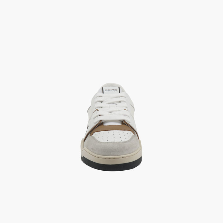 Sneakers basse con logo DSQUARED2 Beige