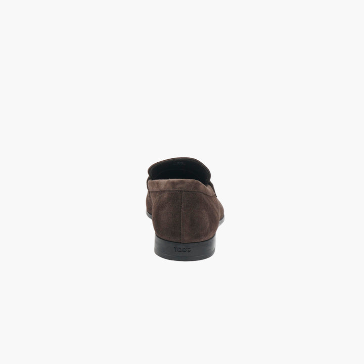 TOD'S Brown Suede Loafers