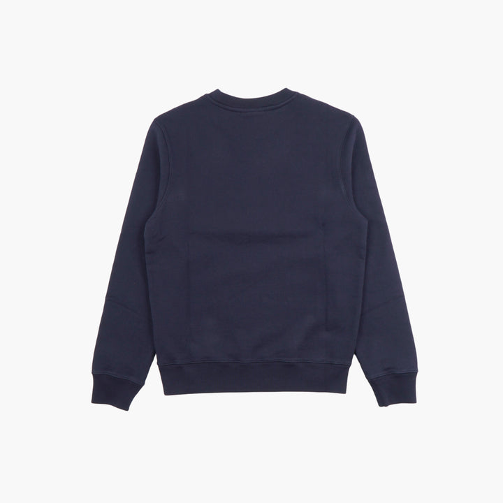MAISON KITSUNE Navy Sweatshirt with Fox Print - Premium Cotton Pullover
