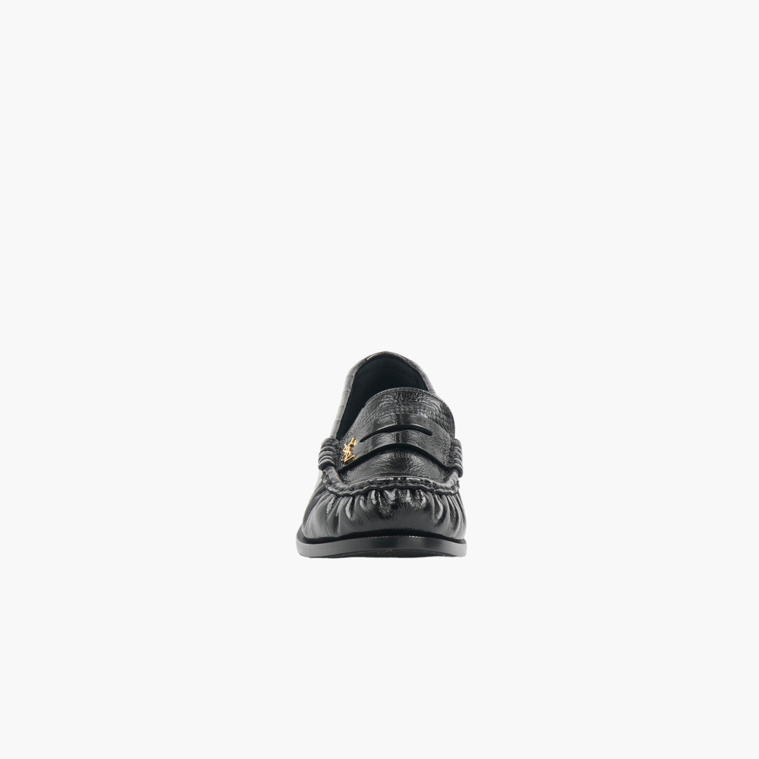 SAINT LAURENT LE LOAFER penny slippers in eel