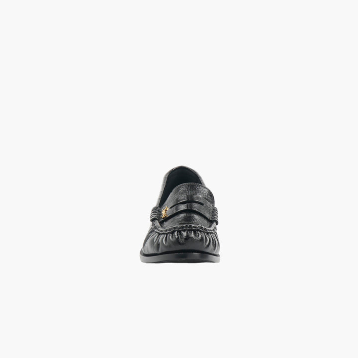 SAINT LAURENT LE LOAFER penny slippers in eel
