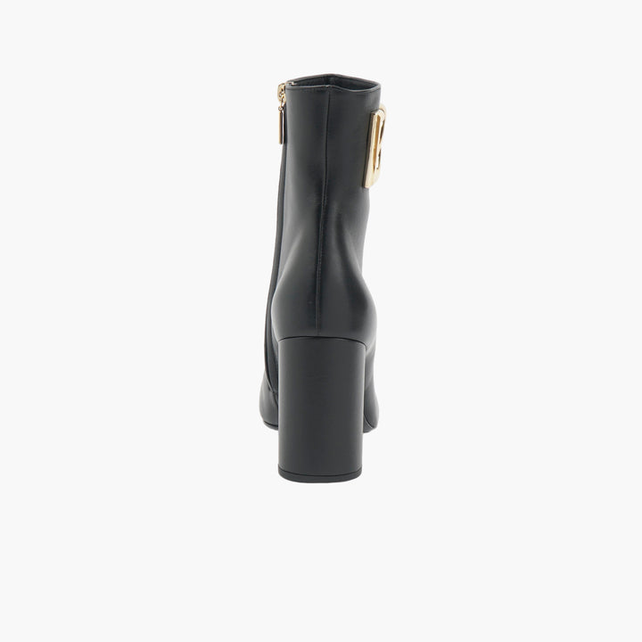 Dolce & Gabbana 90mm Logo-plaque Leather Boots