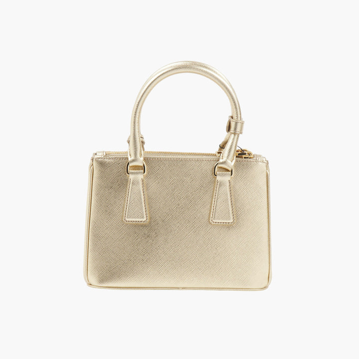 Prada Golden Handbag - Luxurious Made in Italy with Iconic Logo