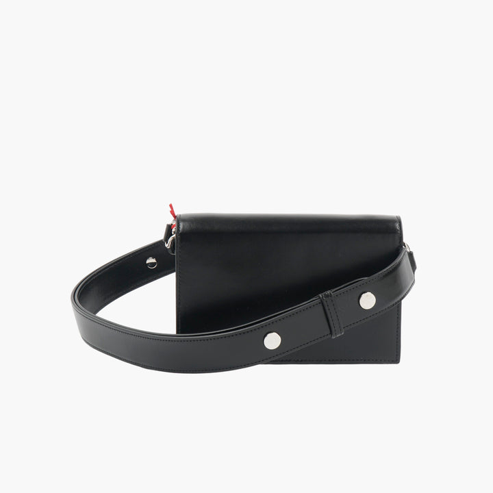 Alexander McQueen Nero Leather Bag with Skull Embellishment - Made in Italy