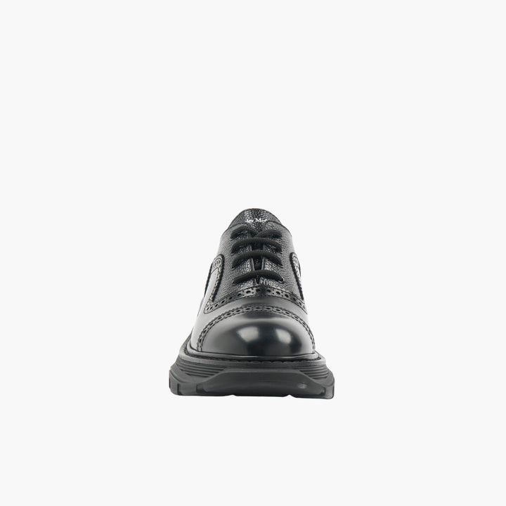 Alexander McQueen Nero Leather Shoes - Made in Italy