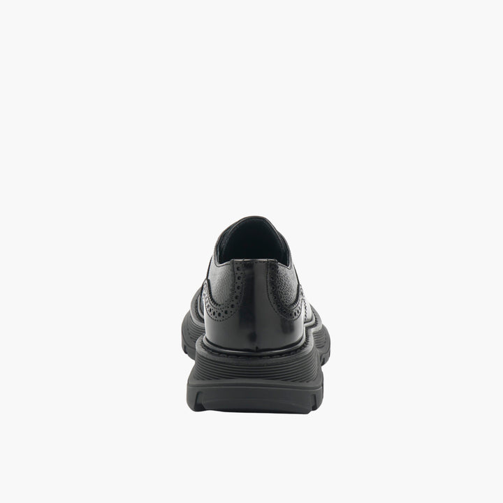 Alexander McQueen Nero Leather Shoes - Made in Italy