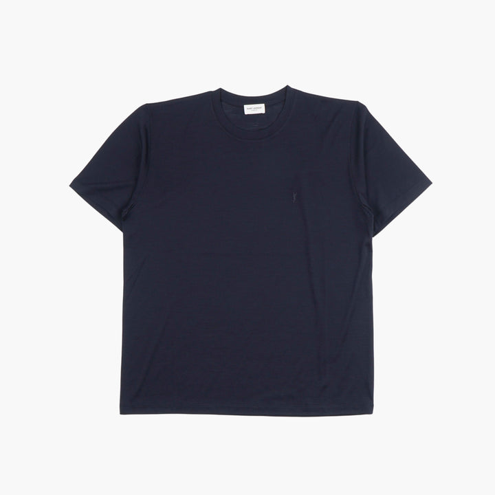Saint Laurent Blue T-Shirts and Polos - Made in Italy, Versatile and Stylish