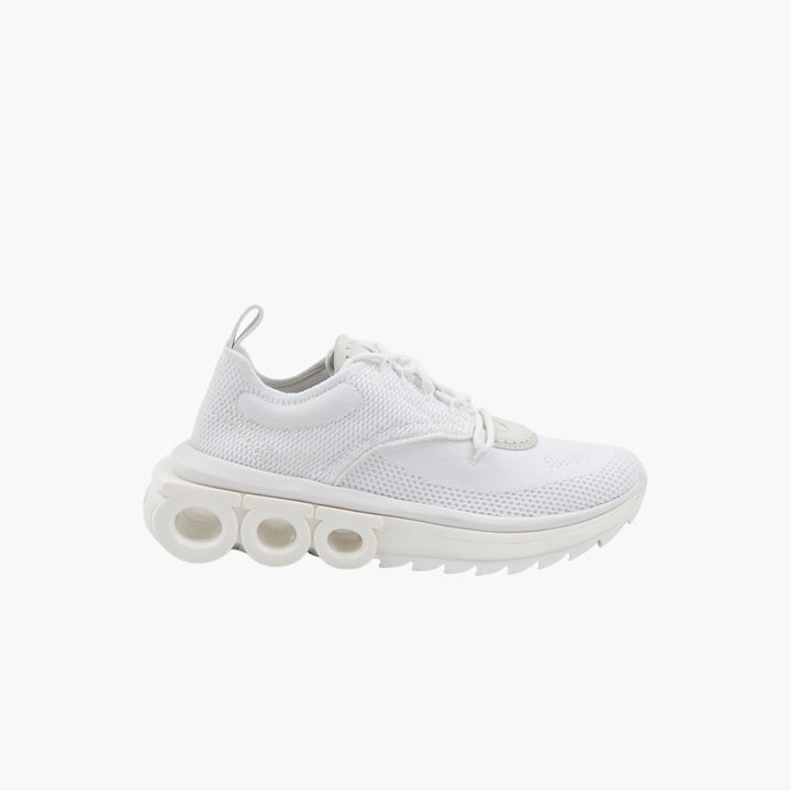 SALVATORE FERRAGAMO Sneakers bianche con logo