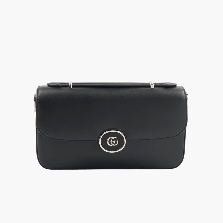 GUCCI Petite GG Leather Bag with Adjustable Strap