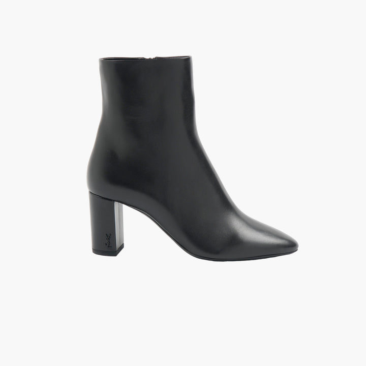 SAINT LAURENT Stivaletti in pelle da donna neri