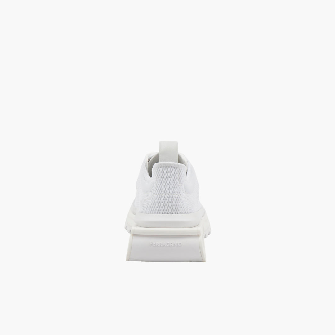 SALVATORE FERRAGAMO Sneakers bianche con logo