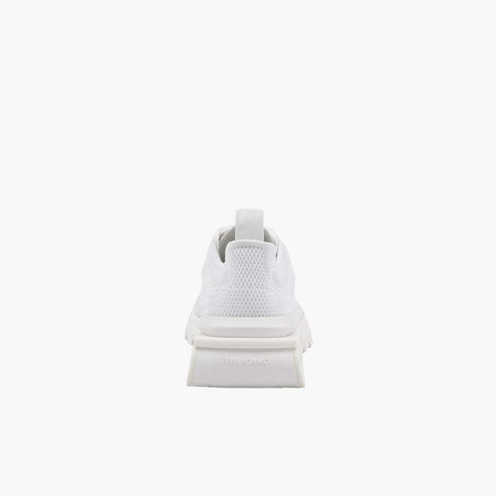 SALVATORE FERRAGAMO Sneakers bianche con logo