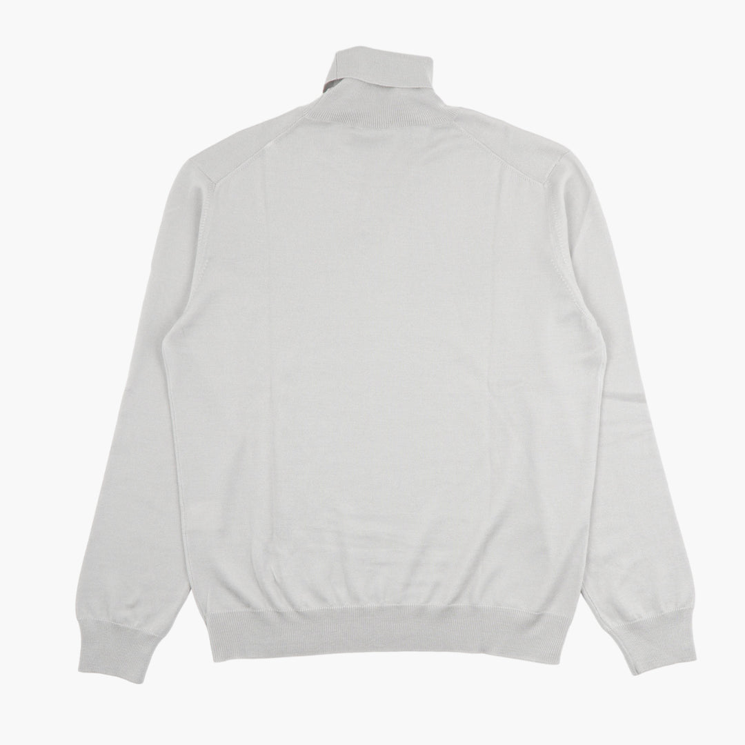 TAGLIATORE Grey Turtleneck Sweater