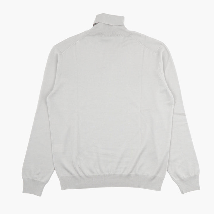 TAGLIATORE Grey Turtleneck Sweater