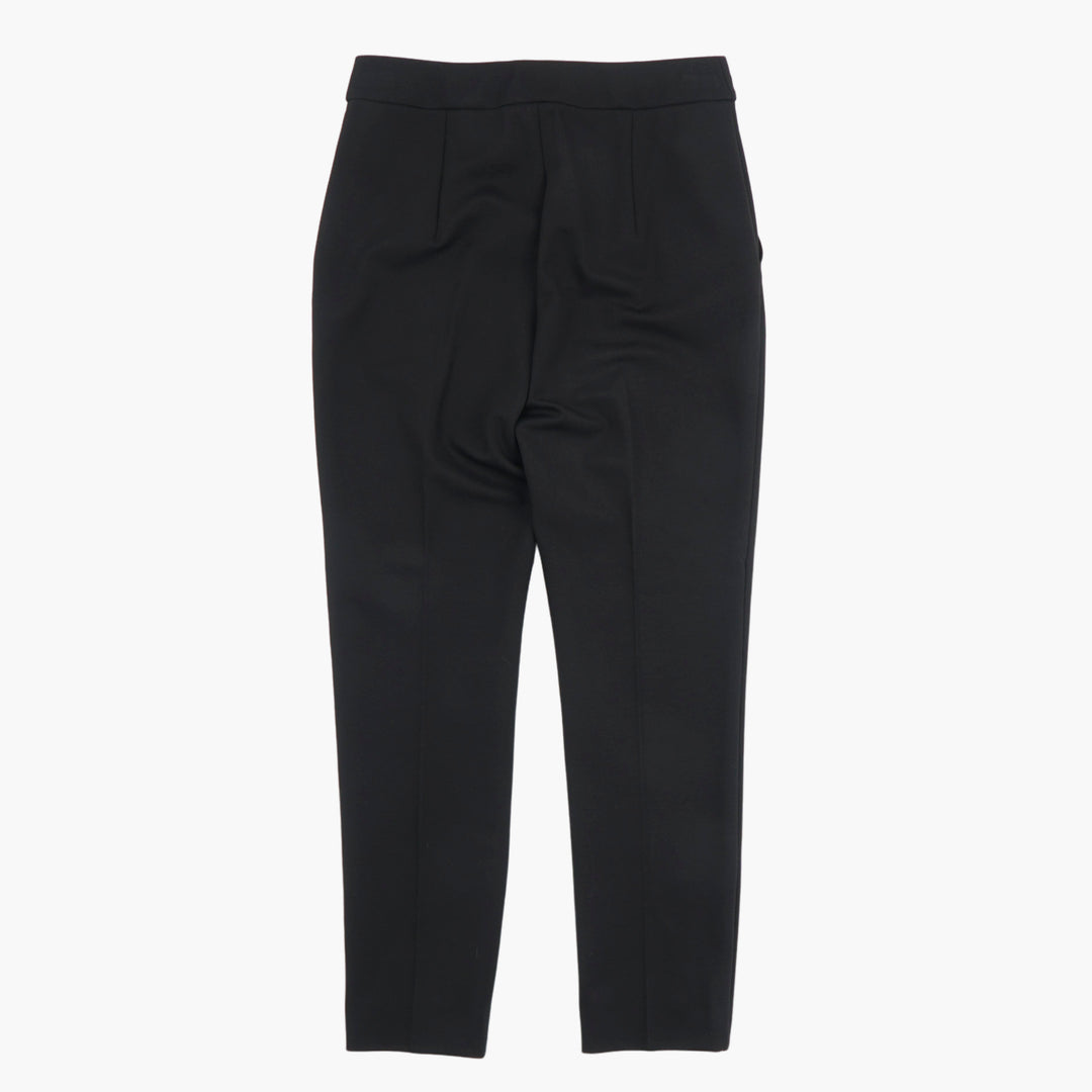 Max Mara Sophisticated Tailored Black Trousers