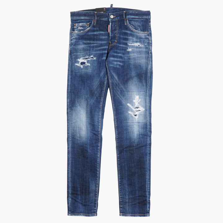 Jeans in denim usurati DSQUARED2 - Stile urbano moderno