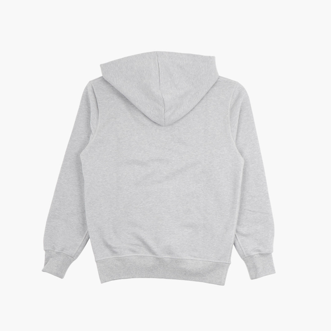 ALEXANDER MCQUEEN Grey Hoodie with Bold McQueen Print - Made in Italy