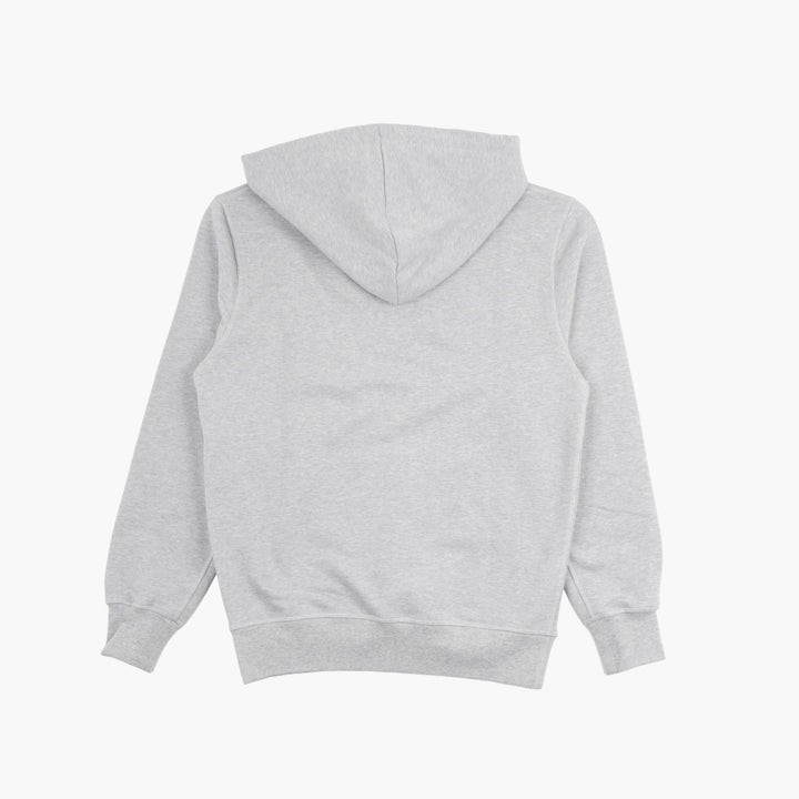 ALEXANDER MCQUEEN Grey Hoodie with Bold McQueen Print - Made in Italy