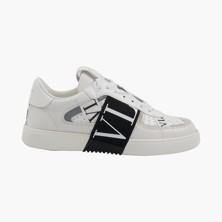Sneakers Valentino Uomo Bianco VLTN Logo