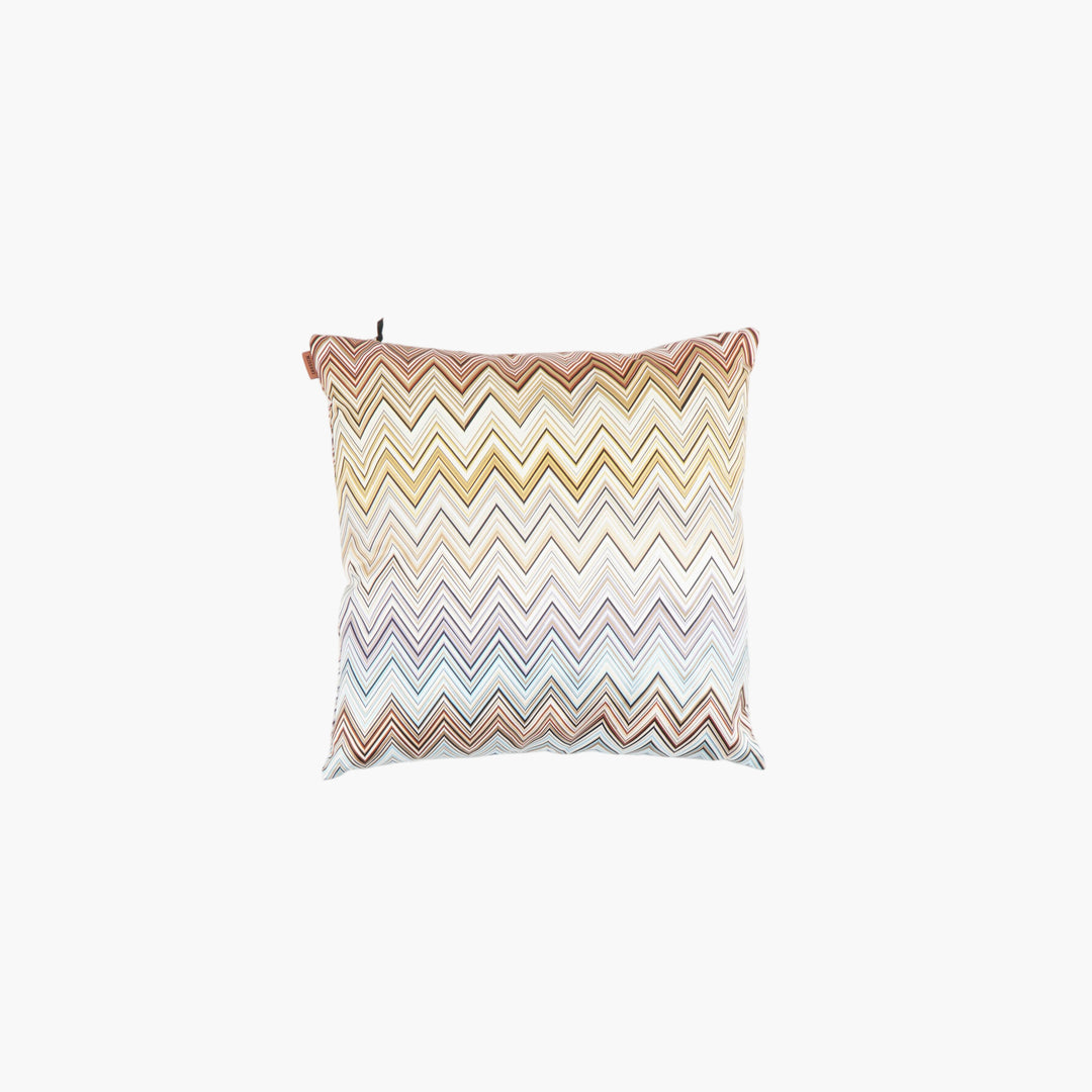 Missoni Multicolor Zigzag Pattern Cushion - Luxurious Home Decor Accessory
