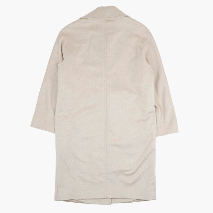 Max Mara Elegant Beige Coat - Luxurious Warmth and Style