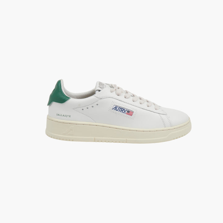 AUTRY Sneakers da uomo in pelle bianco-verde