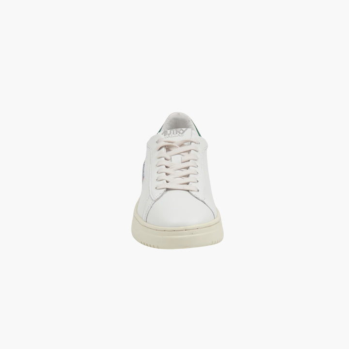 AUTRY Sneakers da uomo in pelle bianco-verde