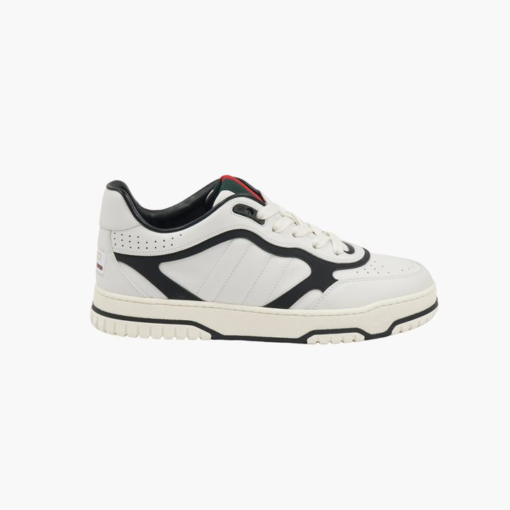 GUCCI Sneakers Re-Web White Leather M