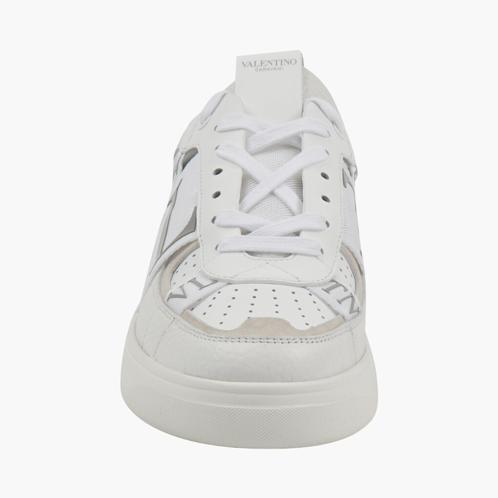 VALENTINO White Men's Logo Sneakers