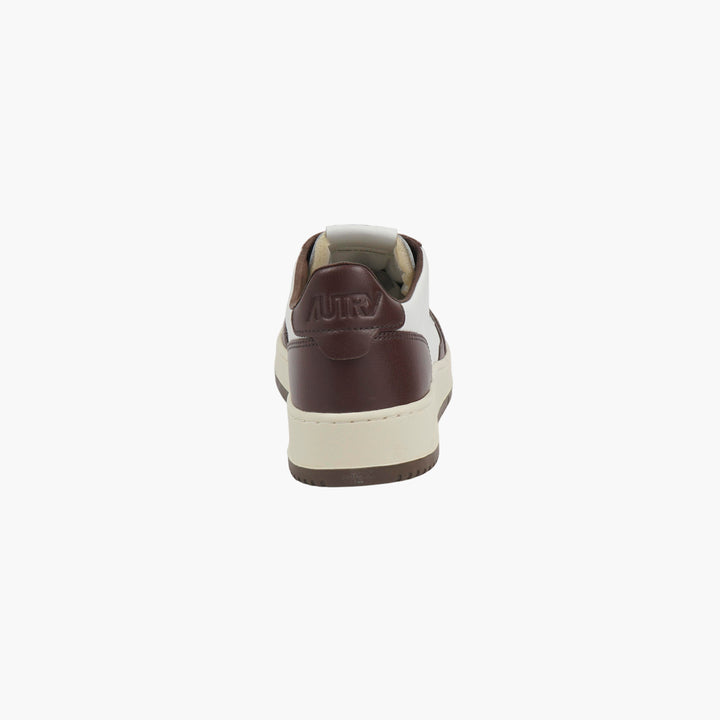 AUTRY Medalist Low Sneakers bianche/marroni da donna