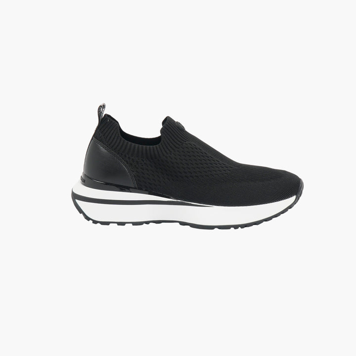 Scarpe slip-on nere glitterate di Michael Kors