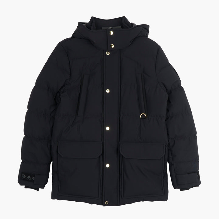 Giacca in piumino nero-oro Moose Knuckles
