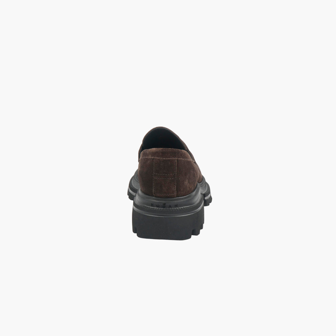 Hogan Dark Brown Leather Shoes