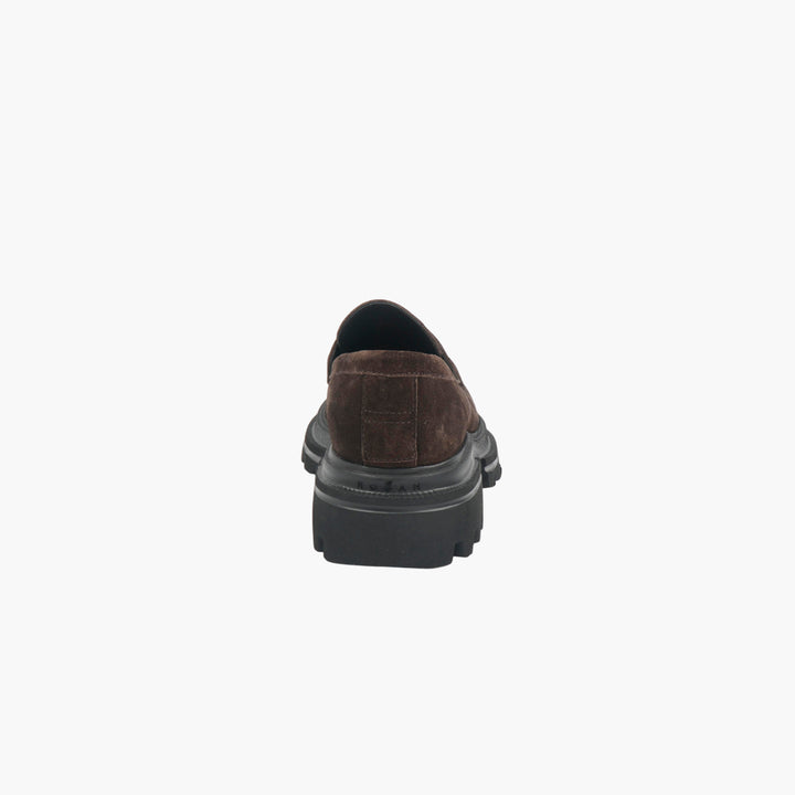 Hogan Dark Brown Leather Shoes