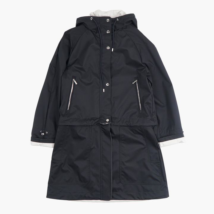 Moorer Blue Jacket with Detachable Hood