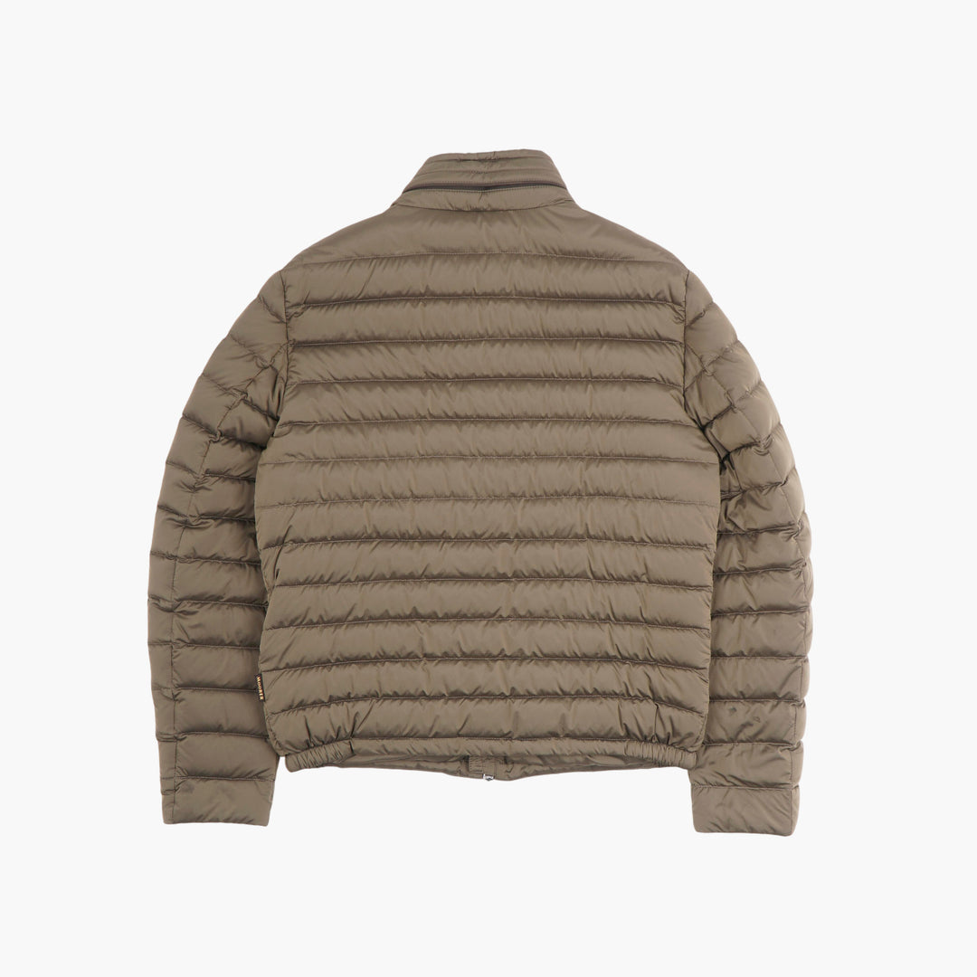 Giacca trapuntata verde militare Moorer