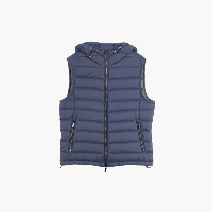 Gilet imbottito senza maniche Moorer Blue