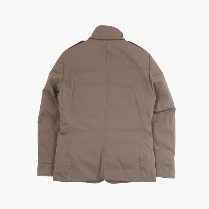 Cappotto in castoro verde Moorer
