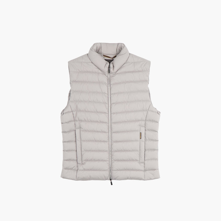 Gilet trapuntato Moorer Grigio