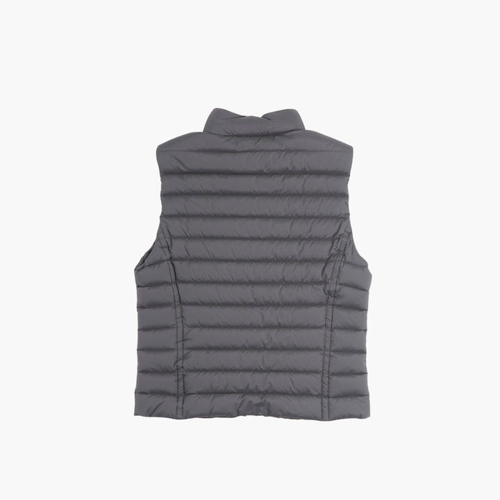 Gilet imbottito trapuntato grigio Moorer