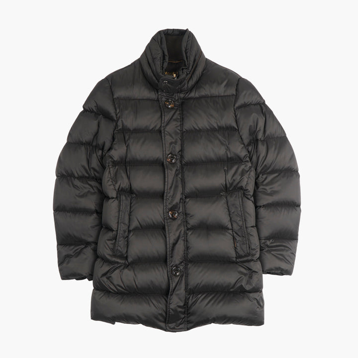 Giacca piumino marrone scuro Moorer